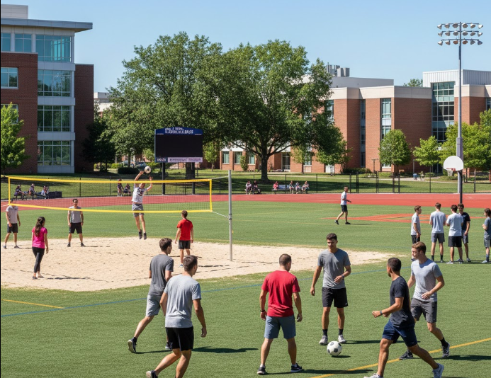 college playground image